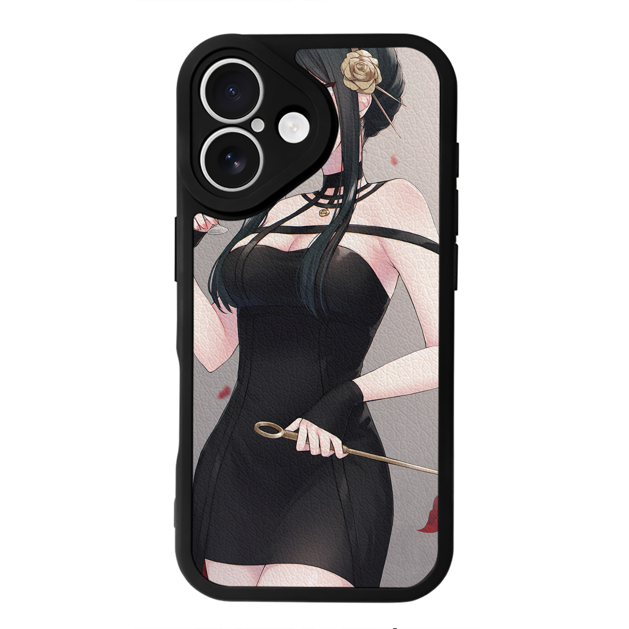 （画像用） SPY×FAMILY间谍家家酒 【iPhone 16シリーズ対応】シリコンスマホケース（レザー調） 材質：シリコン